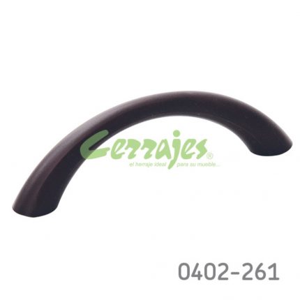 Jaladera Zamak cc 64 mm L=80 mm 4000 Z29 Óxido Tornillo M4x25mm