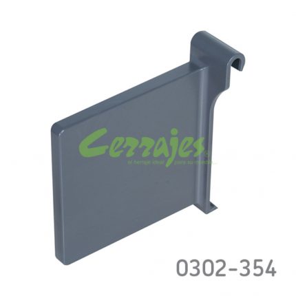 Divisor plástico para panel divisor Cerrajes "TrioMax T6" gris