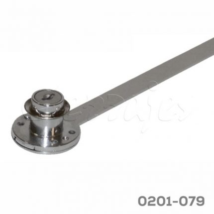 Cerradura para archivero 3 cajones instalación lateral Cerrajes L=600mm zincada