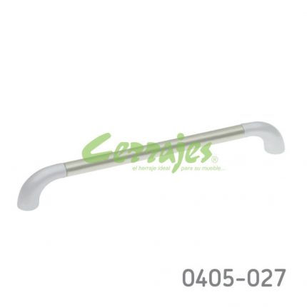 Jaladera Acero Inoxidable cc 224 mm L=243 mm 6017 I14 cepillado