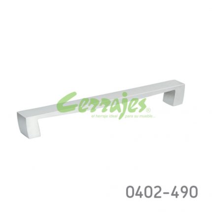 Jaladera Zamak cc 224 mm L=243 mm 4297 Z09 Cromo mate Tornillo M4x25mm