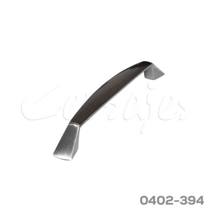 Jaladera Aluminio cc 160 mm L=181 mm 4379 A22 Niquel cepillado Tornillo M4x25mm