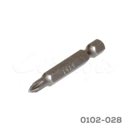 Punta para destornillador Phillips #1 (PH1) Cerrajes Acero S2 L=51mm