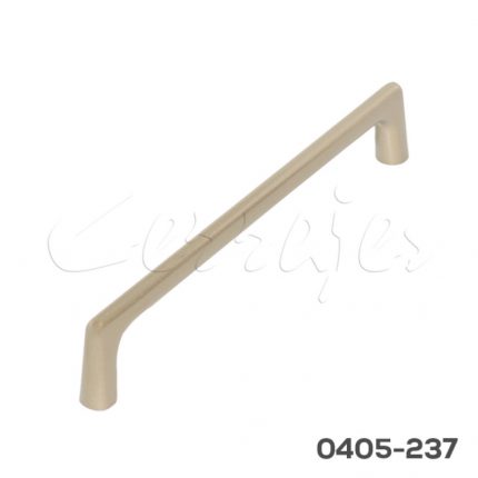 Jaladera Aluminio cc 160 mm L=170 mm 4726 A89 Gris perla Tornillo M4x25mm