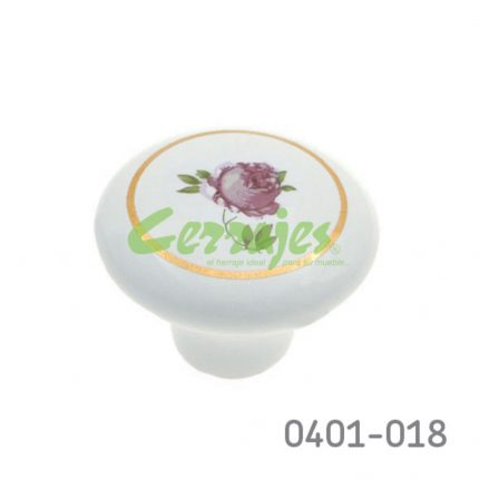 Botón Cerámica Ø=38 mm 5005 C56 Combinación de colores Tornillo #8-32X1"