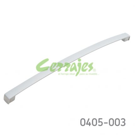 Jaladera Zamak cc 320 mm L=332 mm 6047 Z09 Cromo mate Tornillo M4x25mm