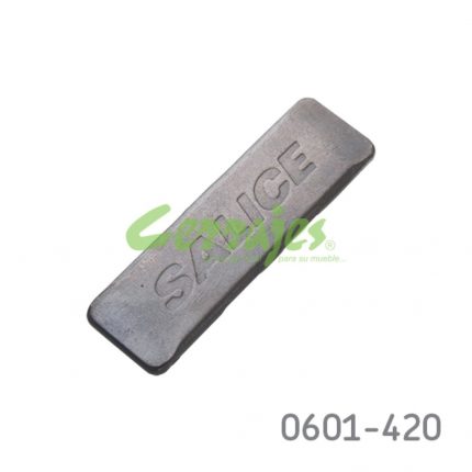 Cubierta para brazo de bisagra Salice  electrolítico Titanio