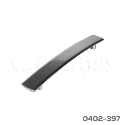 Jaladera Aluminio cc 160 mm L=207 mm 4383 A22 Niquel cepillado Tornillo M4x25mm