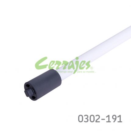 Riel divisor Cerrajes "Impaz" L=600mm blanco RAL9010