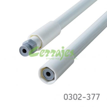 RIEL LATERAL BLANCO FIJACION CON TAQUETE TRIO MAX