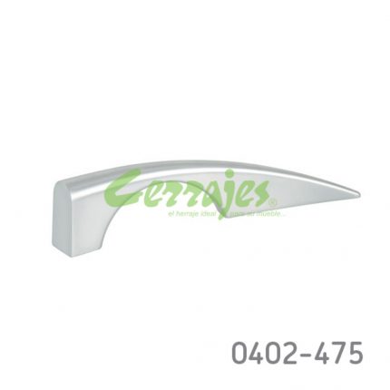 Jaladera Zamak cc 64 mm L=117 mm 4311 Z09 Cromo mate Tornillo M4x25mm