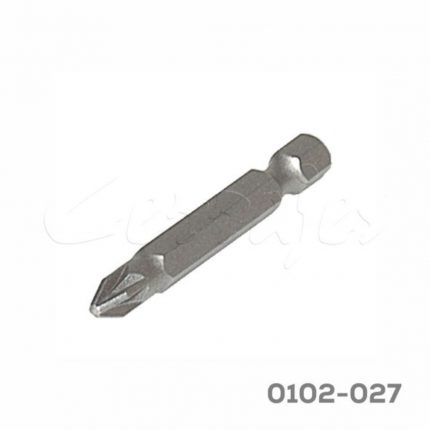 Punta para destornillador Pozi #2 (PZ2) Cerrajes Acero S2 L=51mm