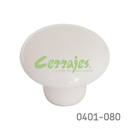 Botón Cerámica Ø=32 mm 5006 C86 Beige Tornillo #8-32X1"