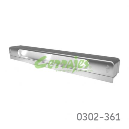Lámpara iluminación Led enganche a testeroFGV "Faro"  plata