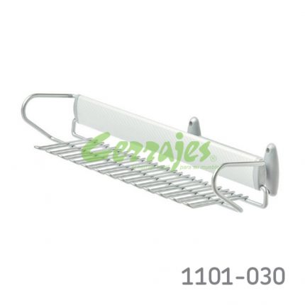 Porta corbatas y/o cinturones extraible W145xH64xD500 mm