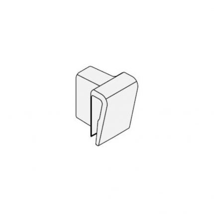 SOPORTE PARA BARRA DIVISION NOVA PRO CRYSTAL BLANCO