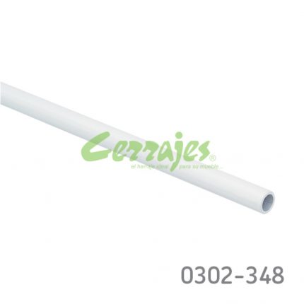 Riel frontal para cajón interno HS Cerrajes "TrioMax T6" L=1105mm blanco RAL9010