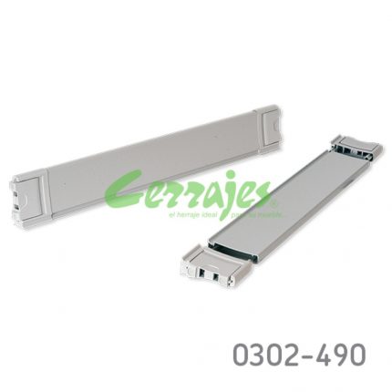 Soporte lateral para organizadores Nova Pro inox L=500 mm