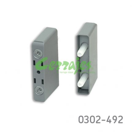 Terminal para barra divisora Nova Pro gris