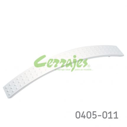 Jaladera Zamak cc 160 mm L=200 mm 6001 Z09 Cromo mate