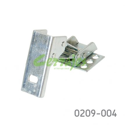 Bisagra para puerta con marco de aluminio v006