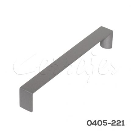 Jaladera Aluminio cc 160 mm L=167 mm 4720 A96 Grafito Tornillo M4x25mm