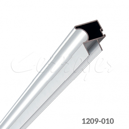 Perfil Tirador "Eleganzza" para panel 16 mm L=2,26m Aluminio anodizado natural mate