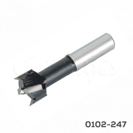 Broca derecha p/taladro múltiple Cerrajes punta carburo de tungsteno Ø=16mm L=57,5mm Vástago Ø=10mm