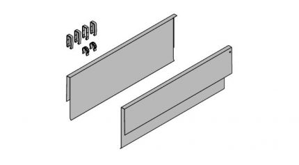 Juego de lateral Duowing 500 mm para Nova Pro Alu-Metal