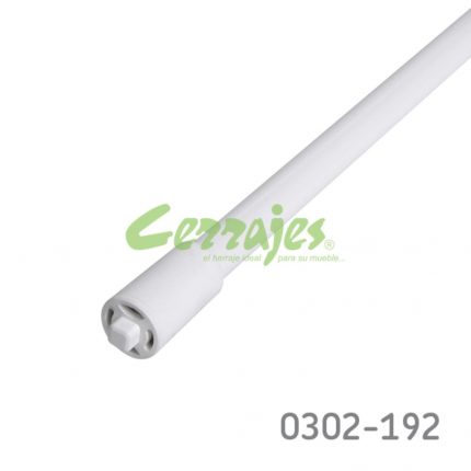 Riel divisor Cerrajes "Impaz" L=900mm blanco RAL9010