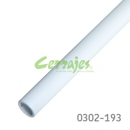 Riel divisor Cerrajes "Impaz" L=1200mm blanco RAL9010