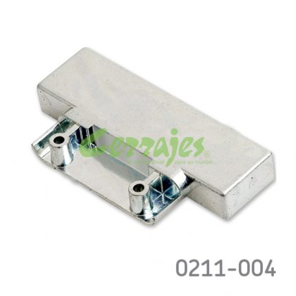 Adaptador salice para sist lev para ptas alum delgado