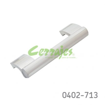Jaladera Aluminio cc 96 mm L=136 mm 4466 A22 Niquel cepillado Tornillo M4x25mm