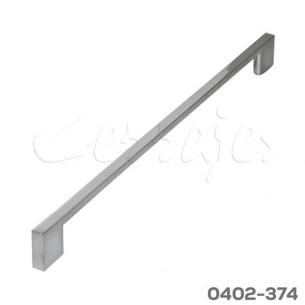 Jaladera Aluminio cc 320 mm L=356 mm 4365 A07 Cromado Tornillo M4x25mm