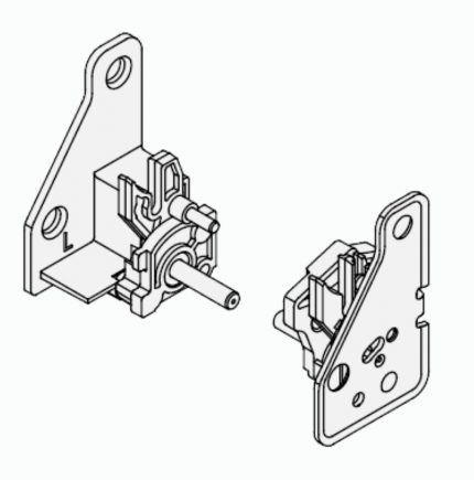 Jgo. de modulos sincronizacion para corredera Dynapro Tipmatic 60 kg izq/der
