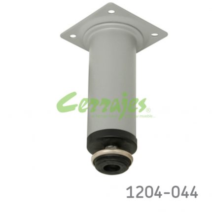 Pata para mueble Cerrajes Ø=35mm H=110mm epóxico Gris