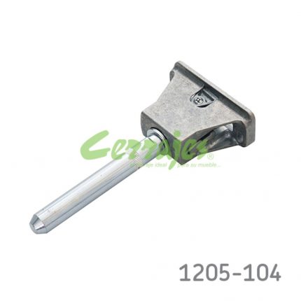 Ménsula oculta p/repisa de madera Italiana Ferramenta "Triade Maxi" Esp.40mm max:200-400mm Cap:20Kg