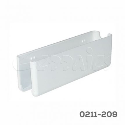 Cubierta para sistema de levantamiento fijación central Salice "Wind" Blanca