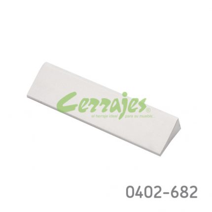 Jaladera Aluminio cc 96 mm L=110 mm 4444 A23 Niquel mate Tornillo M4x25mm