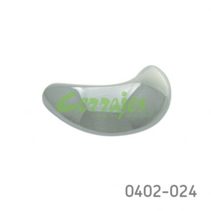 Jaladera Latón cc 32 mm L=44 mm 4063 L07 Cromado Tornillo M4x25mm