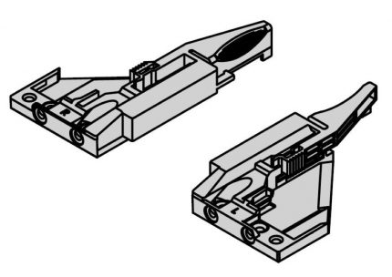 Jgo. clips de enganche para corredera Dynapro