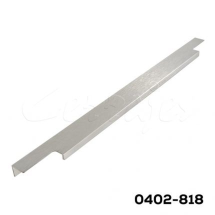 Jaladera Aluminio L=447 mm 4682 A22 Niquel cepillado Tornillo M4x16mm