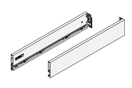 Lateral Vionaro 500 mm h=89 mm  izq/der blanco