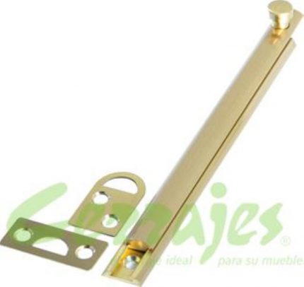 Pasador laton con contra horiz y vert 152 mm