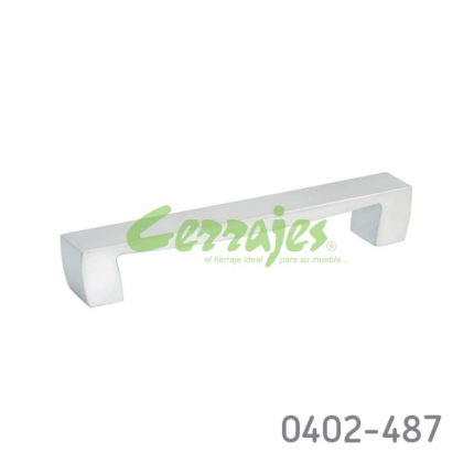 Jaladera Zamak cc 160 mm L=179 mm 4296 Z09 Cromo mate Tornillo M4x25mm