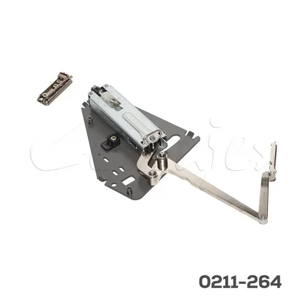 Sistema de levantamiento derecho "Evolift Flap" H=300-600mm ligero c/acc. Apert.automática (Push) HK