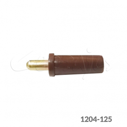 Perno de retención para panel (vista posterior/lateral) con resorte Cerrajes "Sistema 20-20"