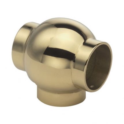 Codo laton tee de bola 704/1 1/2