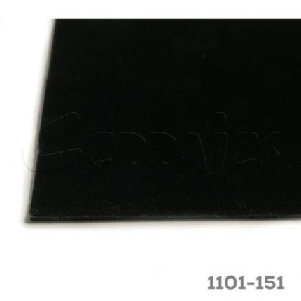 Rollo de PVC revestido negro 1000x1000 mm para interior de cajón