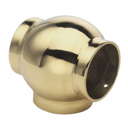 Codo laton tee de bola 704/ 2